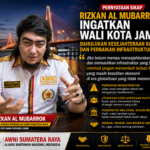 Rizkan al mubarok Kritik Kebijakan OPBM Kota Jambi: Jika Jalan Belum Mulus dan Rakyat Belum Sejahtera, Jangan Tambah Beban Masyarakat